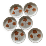Assiettes plates vintage