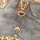 Vintage Persian Moud Carpet Handwoven Wool 240x160 Iran Oriental Old Salon