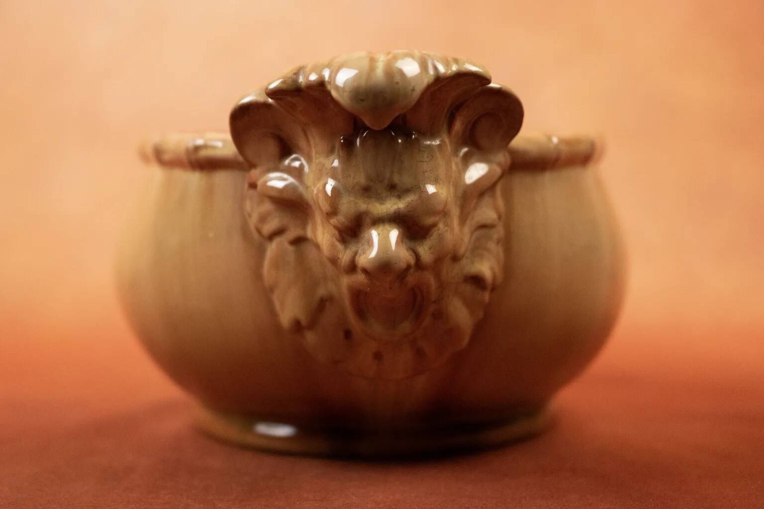Late 19th - early 20th century glazed earthenware planter - Clément Massier
