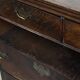 Early 18th century antique English oak chest of drawers with 5 drawers