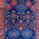 Carpet old Persian Malayer corridor 109x525 cm