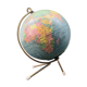 Globe terrestre lumineux ancien