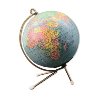 Ancient luminous terrestrial globe