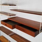 Vintage wall shelf by Nisse Strinning