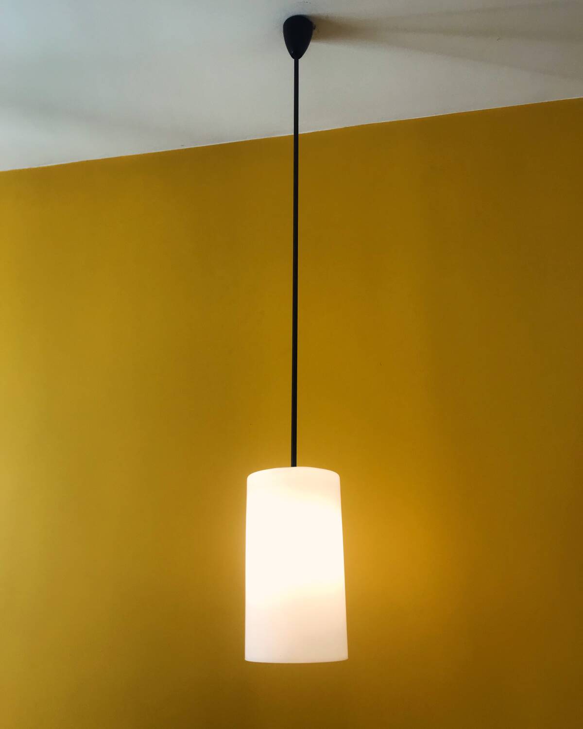 Large vintage pendant light