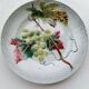 Barbotine dessert plates