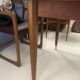 Mid-century Scandinavian dining table (with integrated extensions)