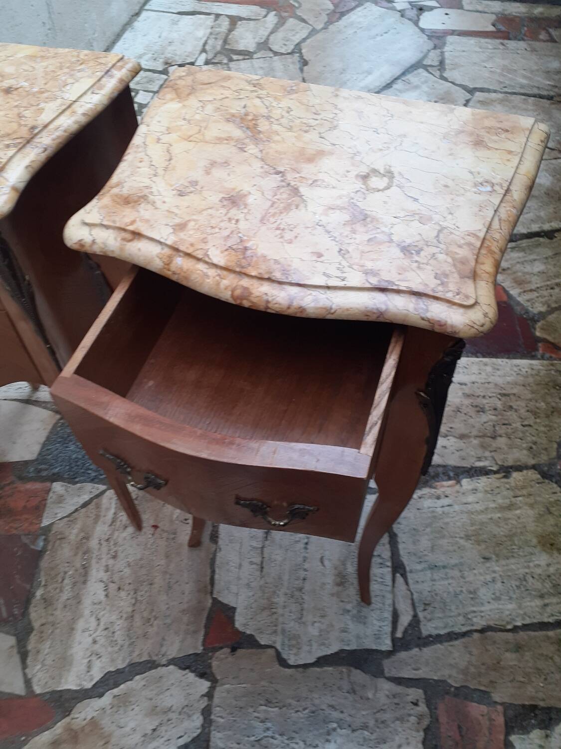 Louis XV bedside table