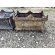 Pair of cast iron planters from 1900 in Charleville-Mézières