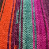 Vintage turkish kilim cushion cover 40 x 40 cm