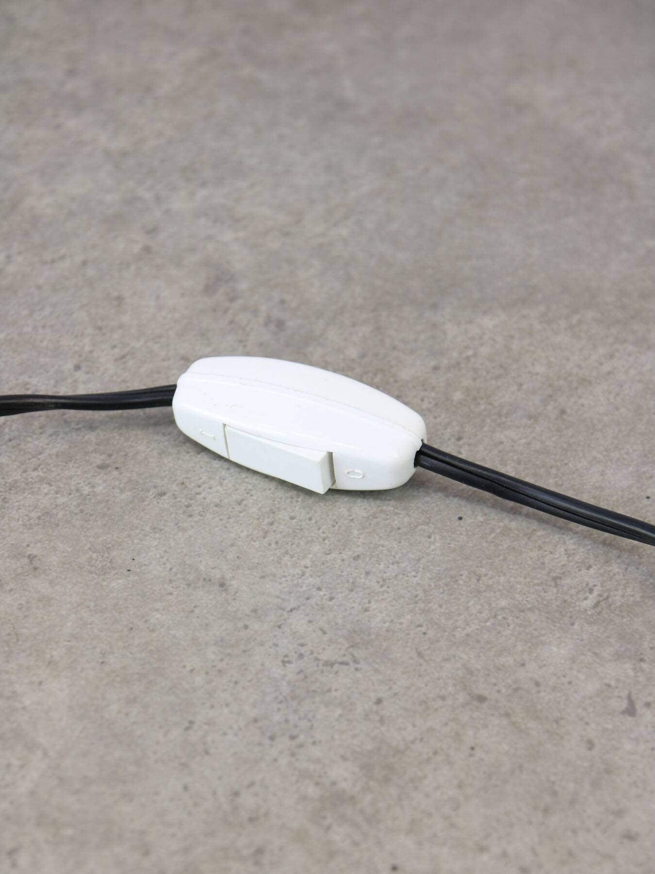 Space-age Italian Table Lamp in White Colour, 1970s