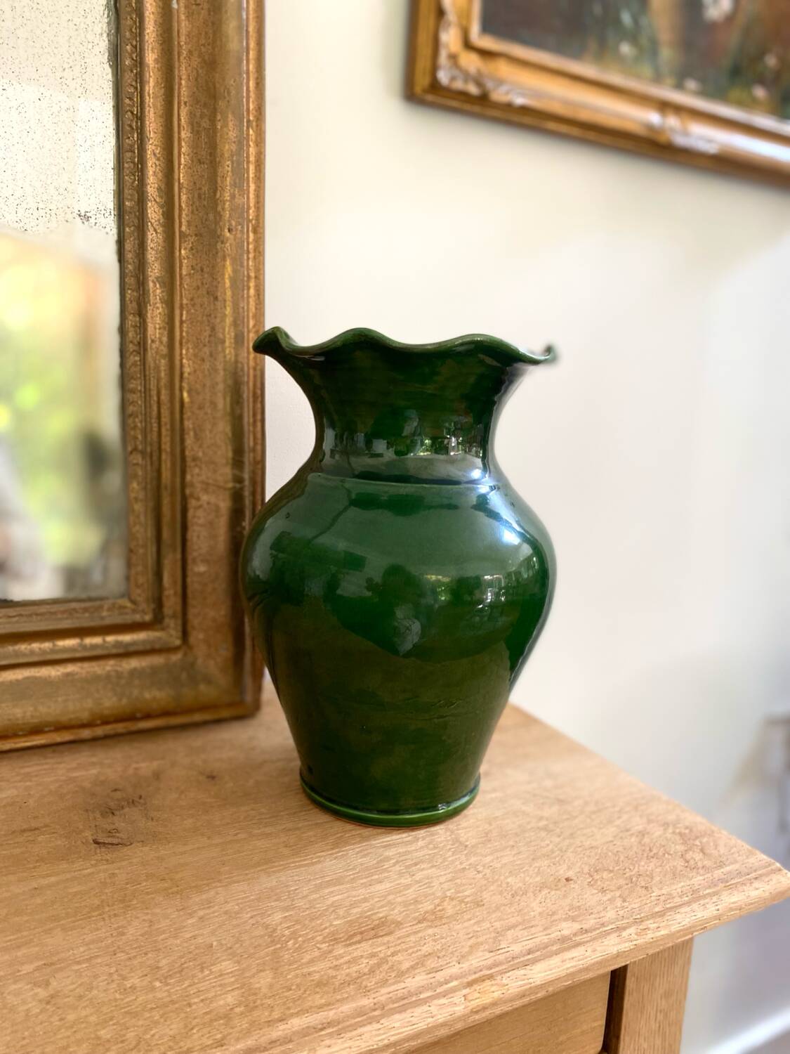 Vase en céramique ancienne Vallauris