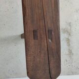 Pair of solid oak benches