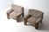 Sapporo lounge chairs by Mario Marenco
