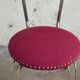 Paire de chaises dorées