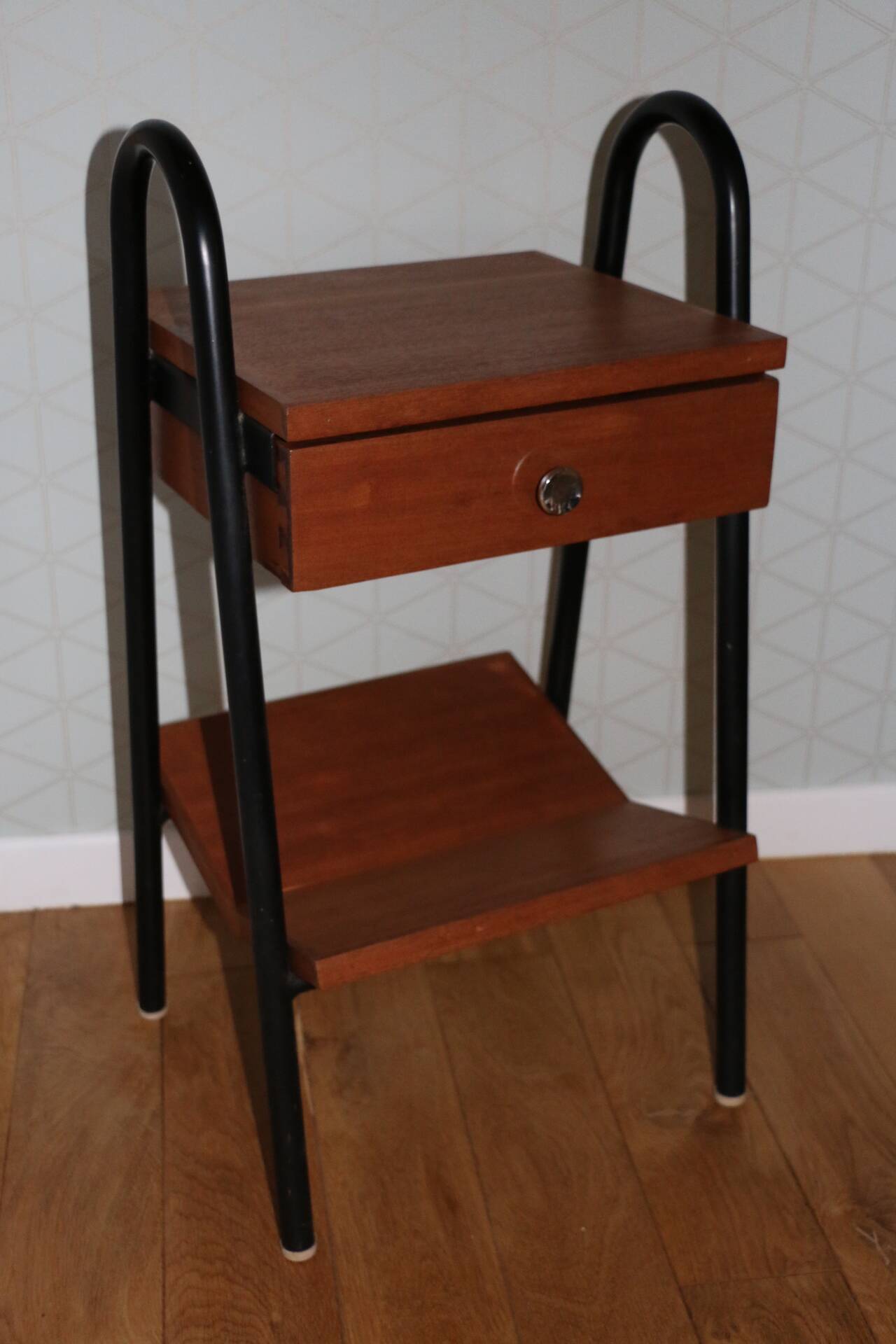 Jacques Hitier style bedside table 1960