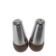 Vintage salt and pepper holders from A&B, Denmark, 1950s, set of 2
