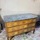 Commode en marqueterie d’époque transition xviii eme siècle