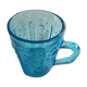 Old turquoise glass cup
