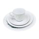 Porcelain breakfast set Wawel, Poland 1980s - set of 4