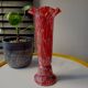 Vase Art déco en verre de Bohême