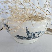 Soupière ancienne gien modèle iris