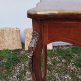 Bedside table in old Louis XVI style marquetry