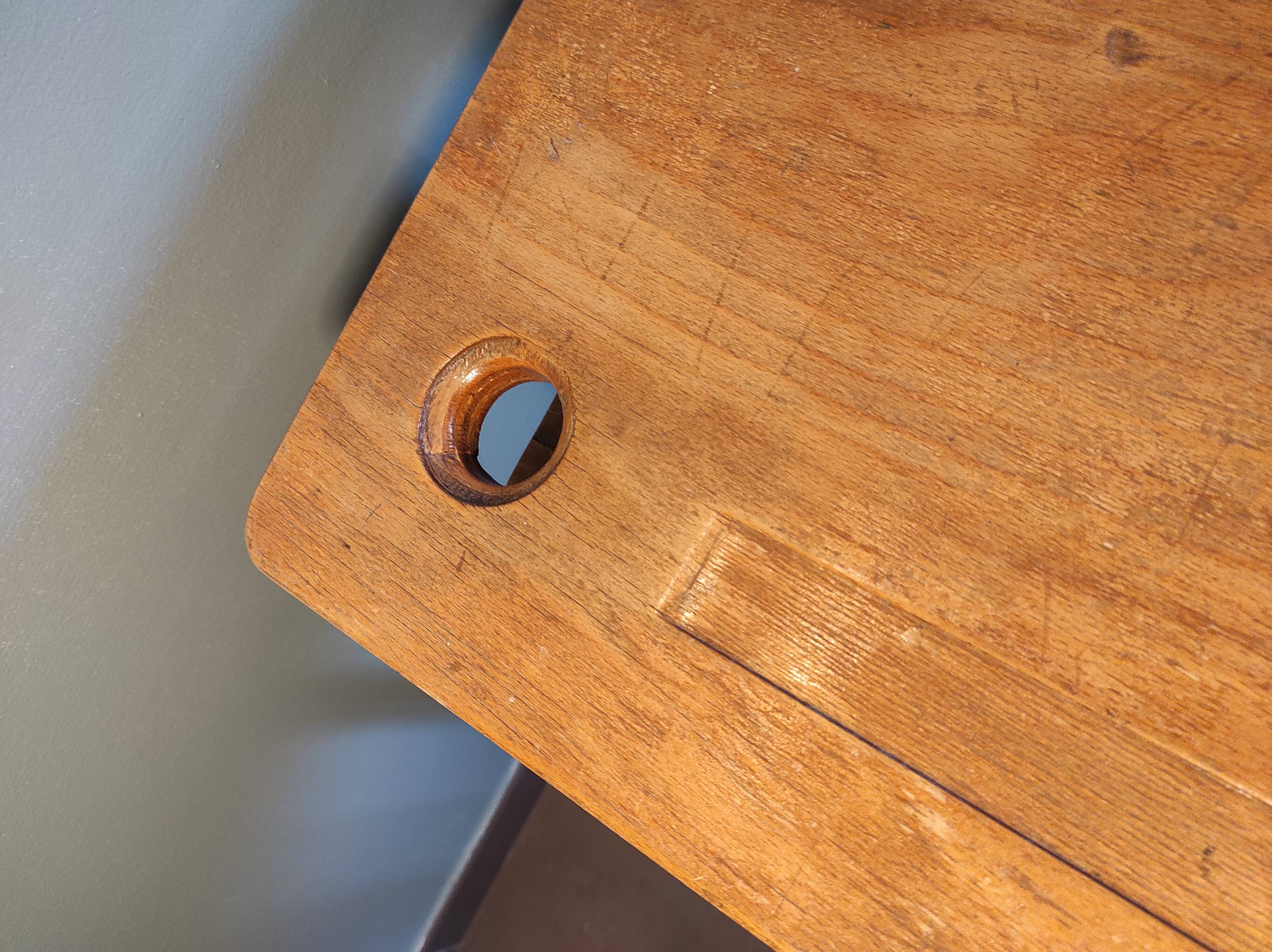 School desk with locker 1960