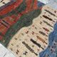 Gabbeh-Style Hand-Knotted Wool Rug with Abstract Landscape – 238×175 cm