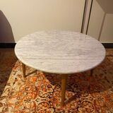Marble coffee table