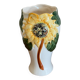 Sunflower decor vase