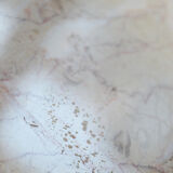 Marble and brass coffee table 60s