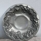 Signed metal salad bowl