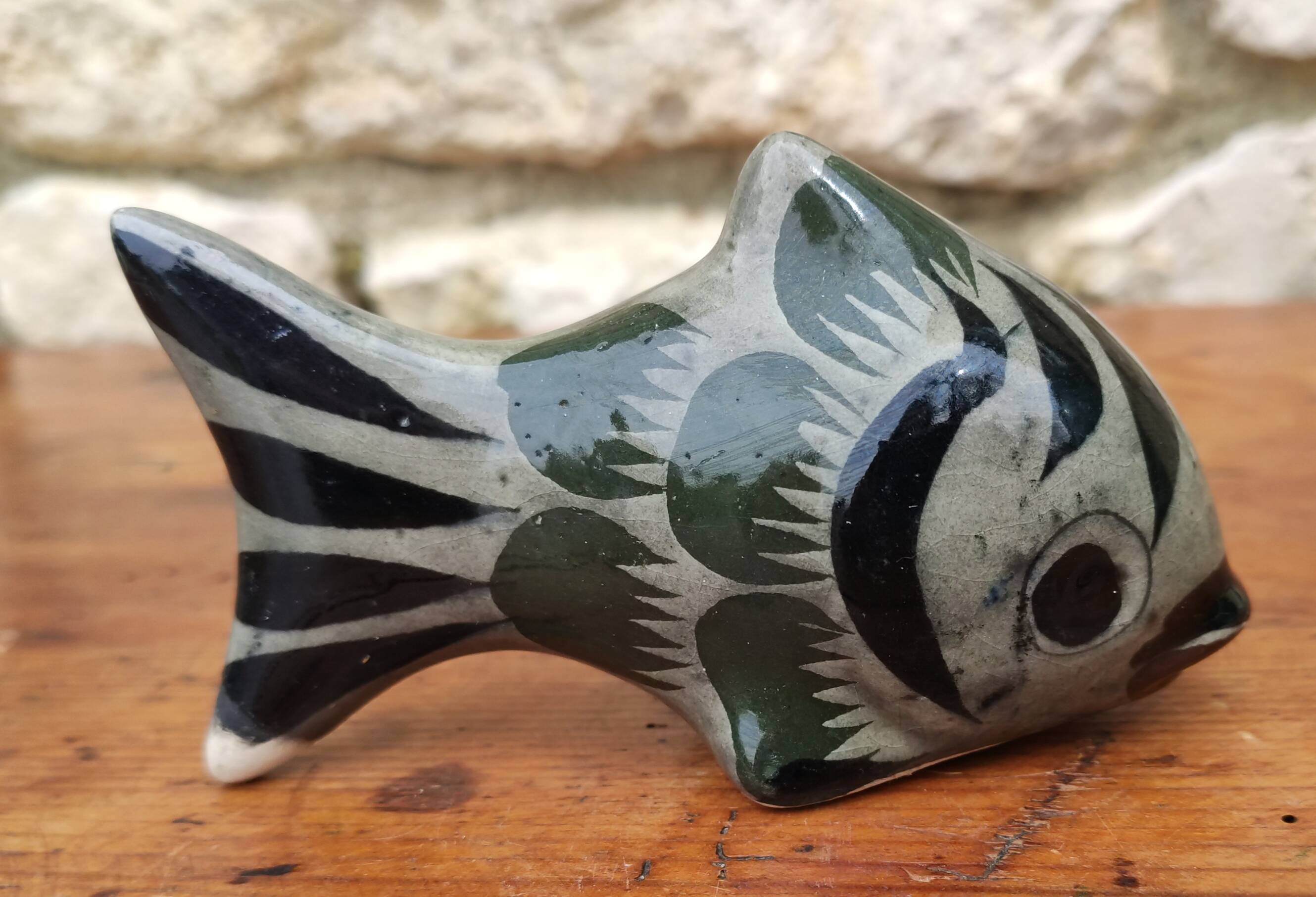 Ceramic fish statue Mexico