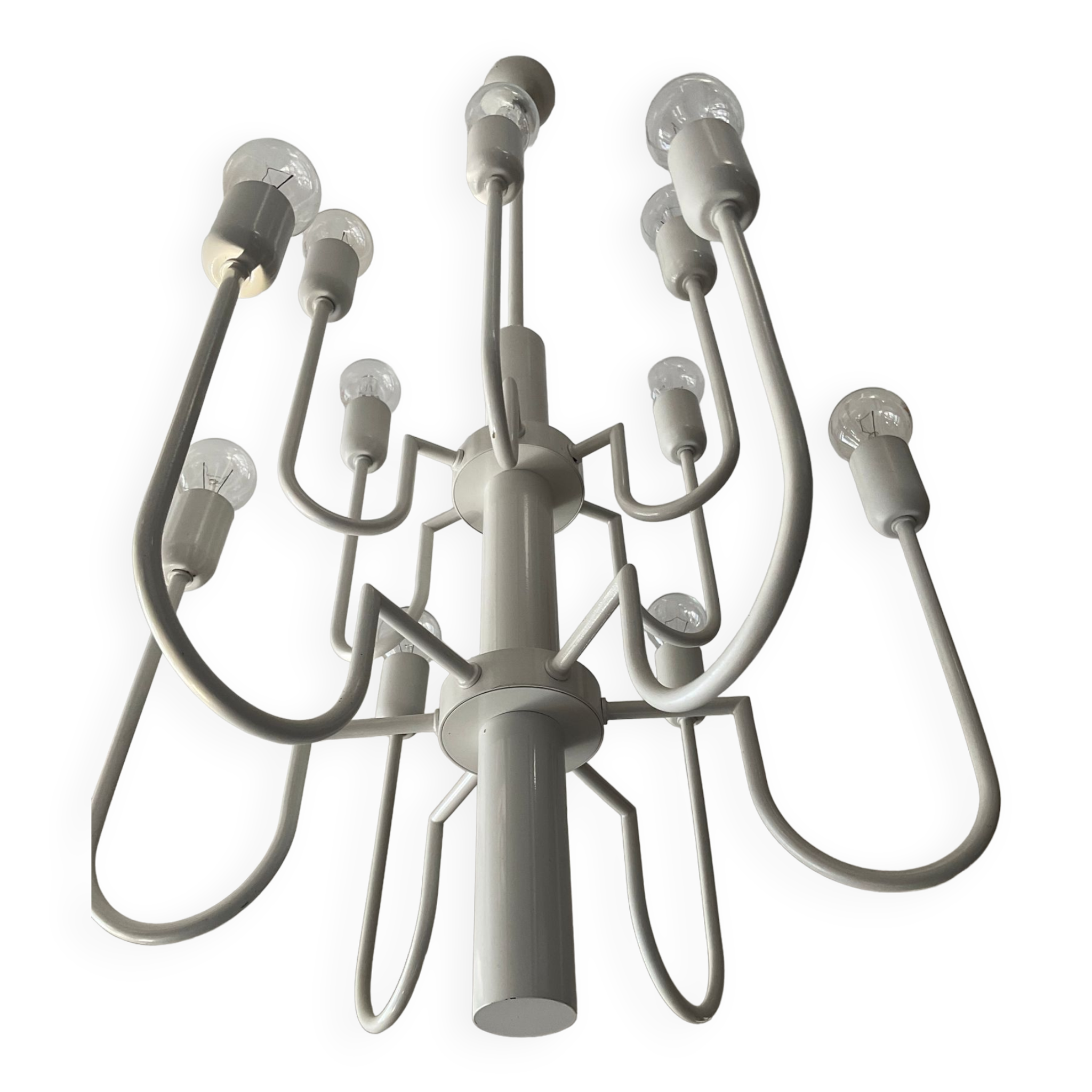 Suspension Space Âge 12 lampes