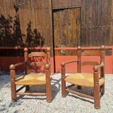 Fauteuils brutalistes