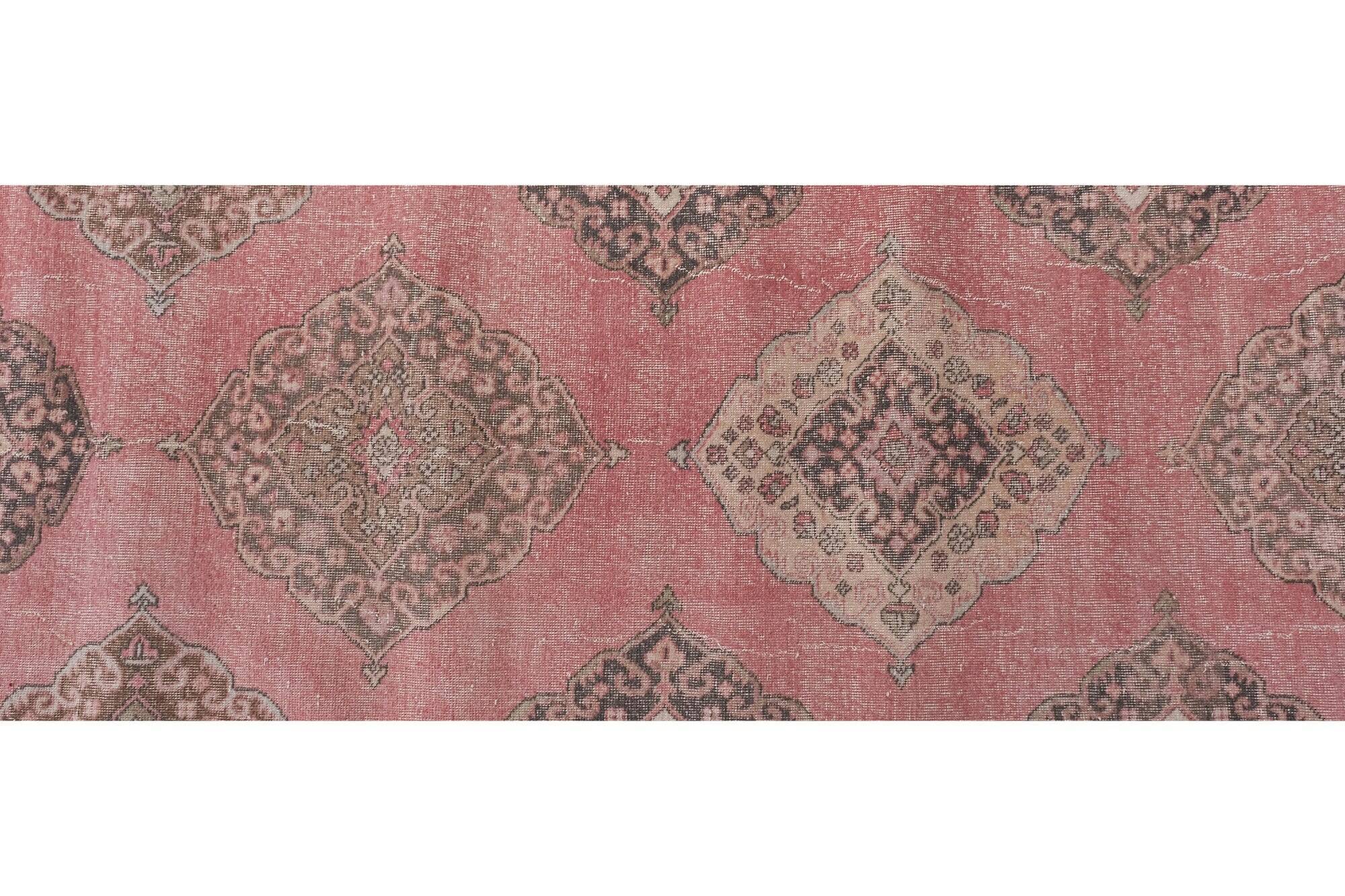 Vintage Turkish hallway rug 80x735 cm