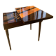 Table à jeux Louis XVI fin XIXe, en palissandre à damier marqueté et backgammon