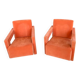 Set of two Utrecht 637 armchairs – Gerrit Thomas Rietveld for Cassina