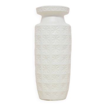 vintage white Prisma West Germany vase Scheurich