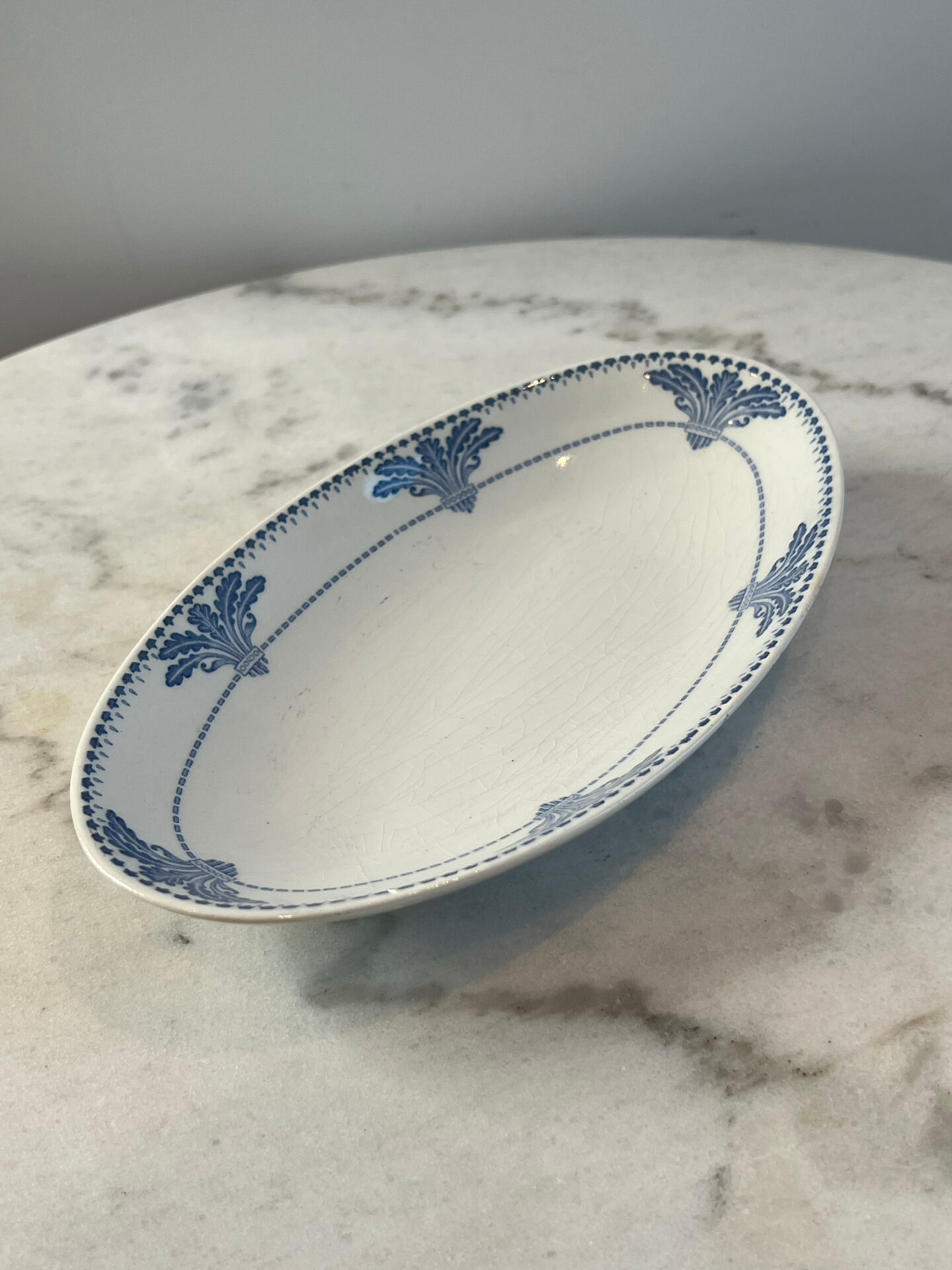 Ravier Creil et Montereau service Windsor 24cm