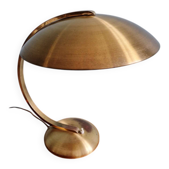 Bauhaus desk lamp in brass, Egon Hillebrand, 1930