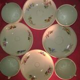 Cups and saucers