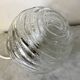 Vintage glass ball suspension
