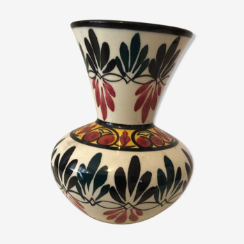 Vase en céramique vintage signé 1959