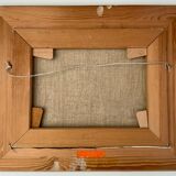 Oil on canvas by Bjorn Julin 1950s