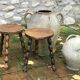 Pair of farm stools