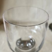 8 Scandinavian Drinking Glasses in Crystal 1970s