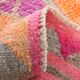 3x12 Vintage Pink & Orange Vintage Runner Rug, 90x359Cm