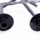 Brutalist cast iron candle holder 1950